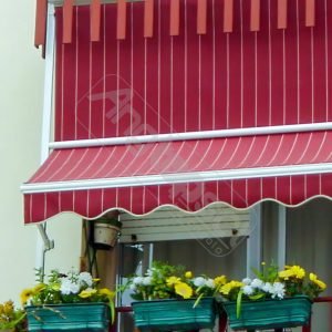 Toldo de Ponto Fixo com Projeção